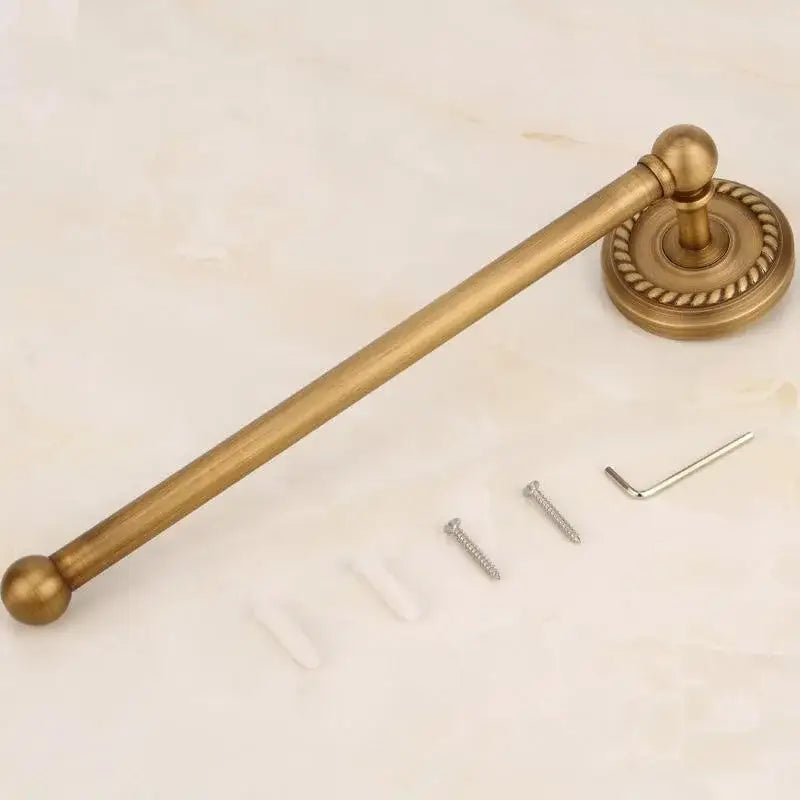 Antique Brass Towel Ring