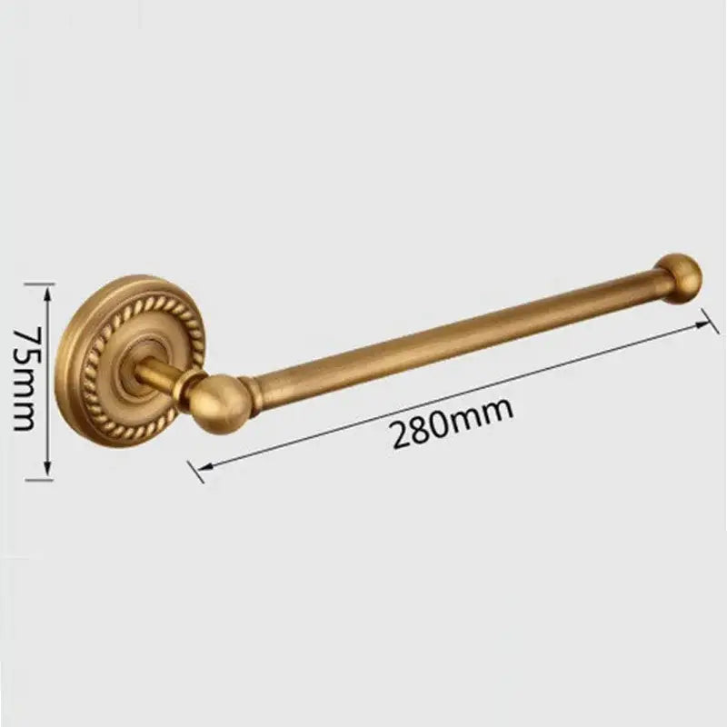 Antique Brass Towel Ring