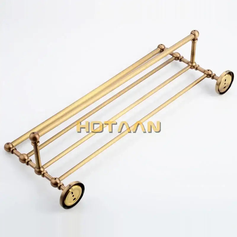 Antique Brass Towel Rack