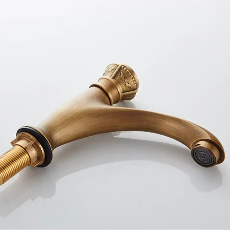 Brushed Bronze Lever Faucet