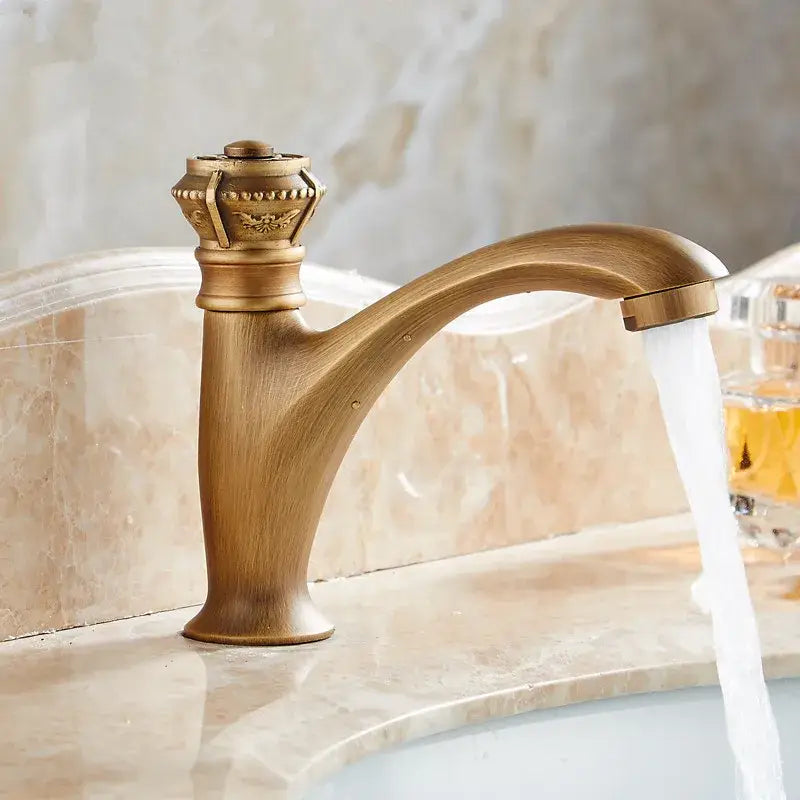 Brushed Bronze Lever Faucet
