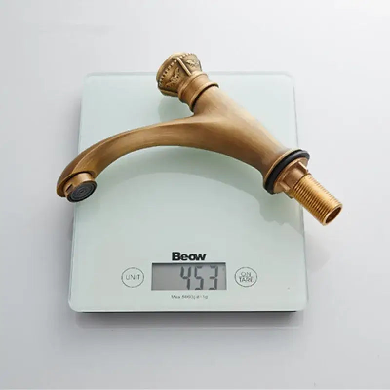 Brushed Bronze Lever Faucet
