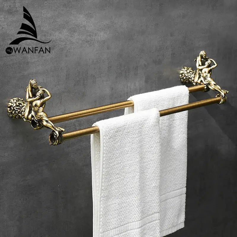 Antique Gold Double Bars