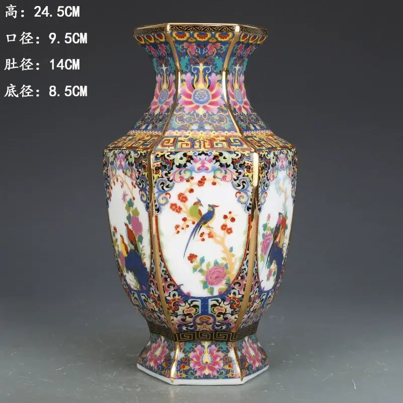 Porcelain Octagonal Vase