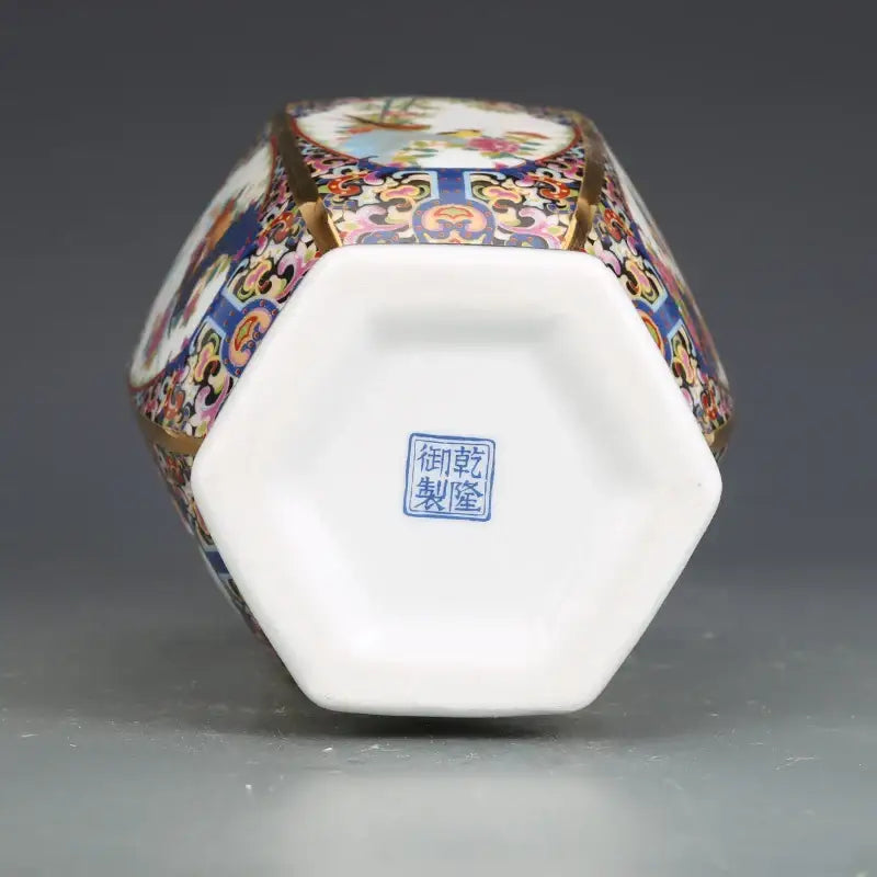 Porcelain Octagonal Vase