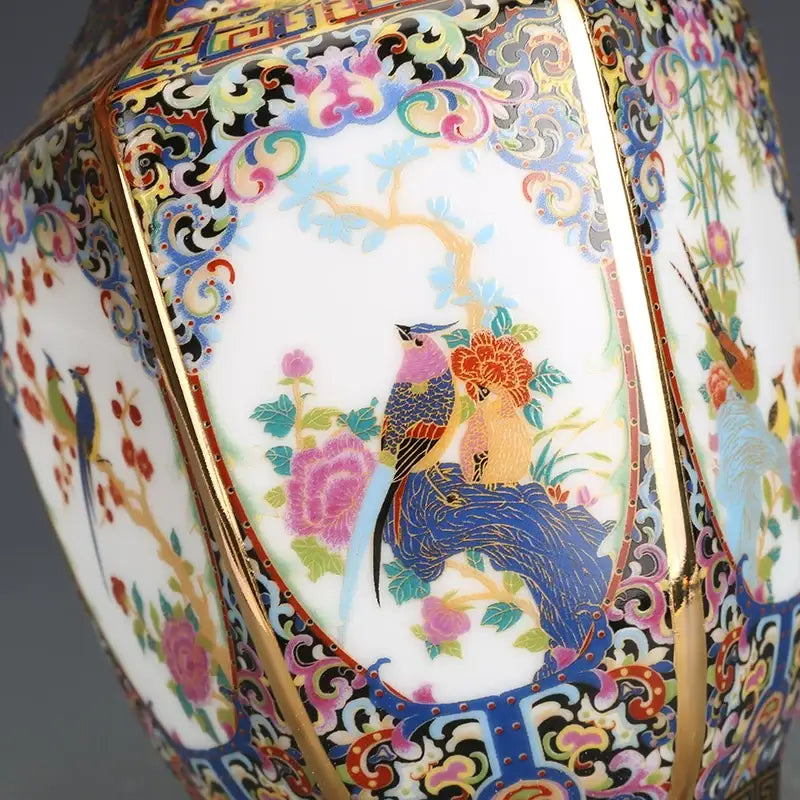 Porcelain Octagonal Vase