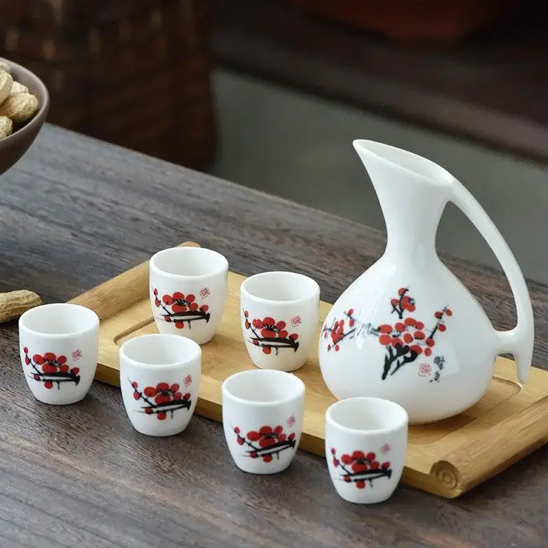 Antique Ceramic Warming Set