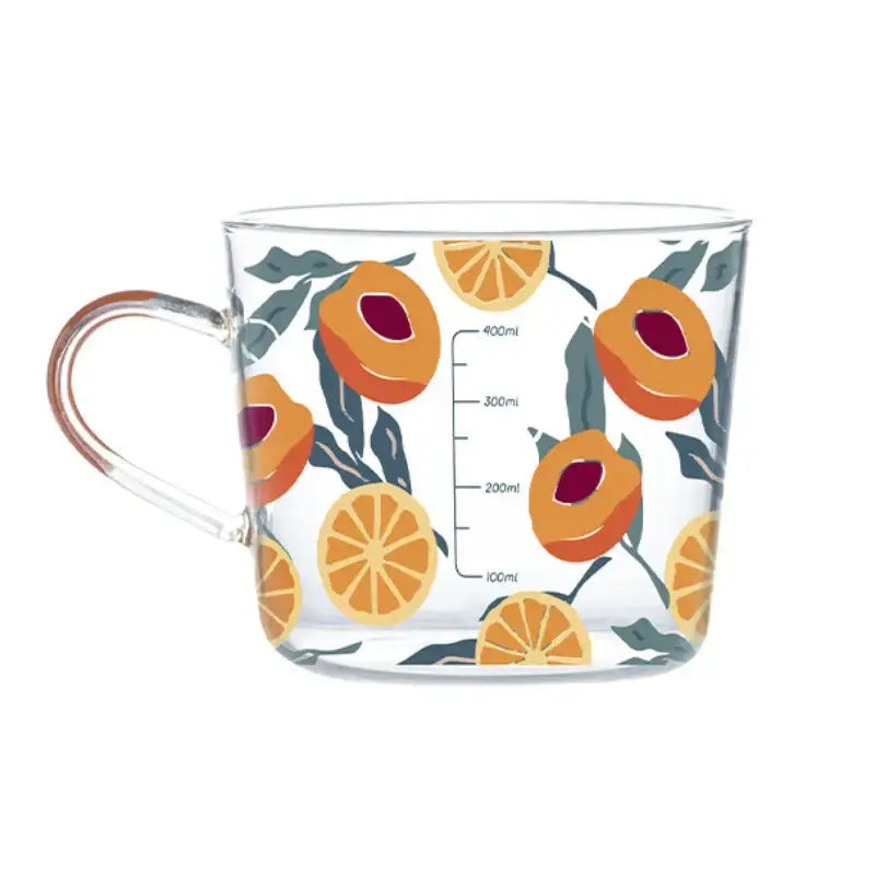 Apricot Glass Mug
