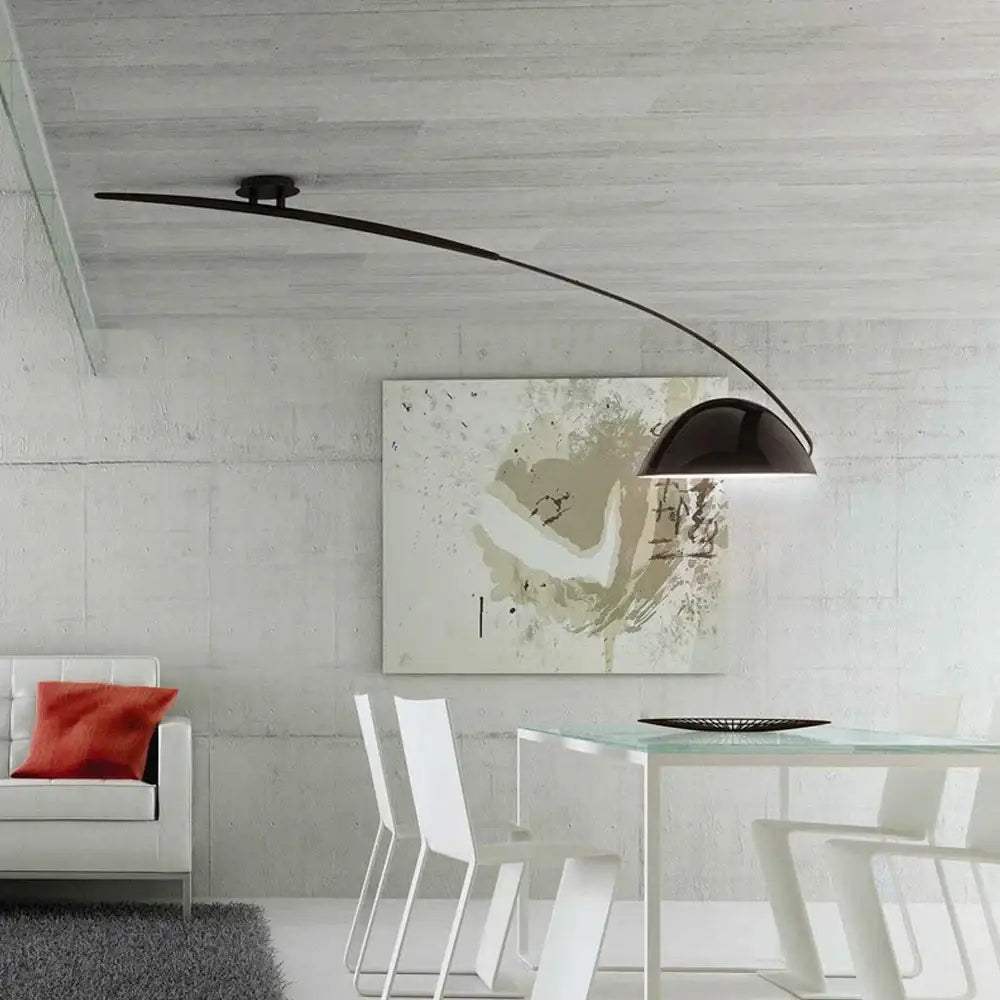 Black Aluminum Floor Lamp
