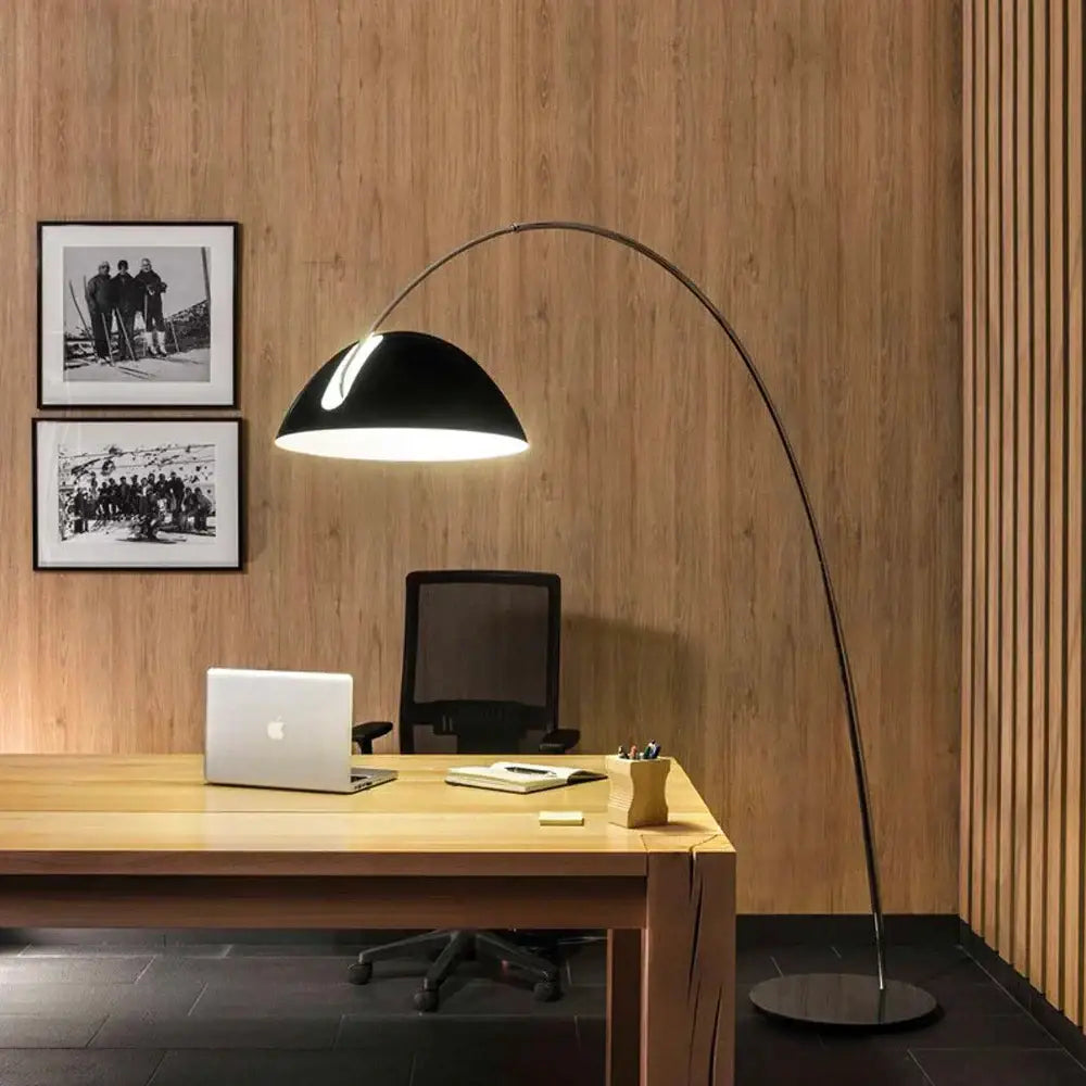 Black Aluminum Floor Lamp