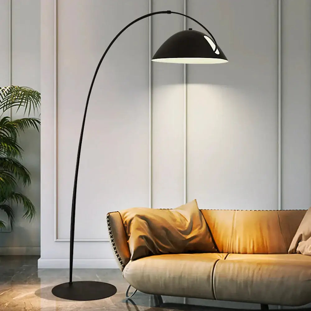 Black Aluminum Floor Lamp