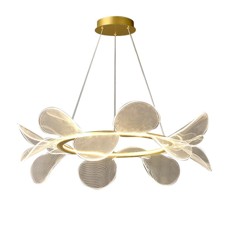 Italian Acrylic Chandelier