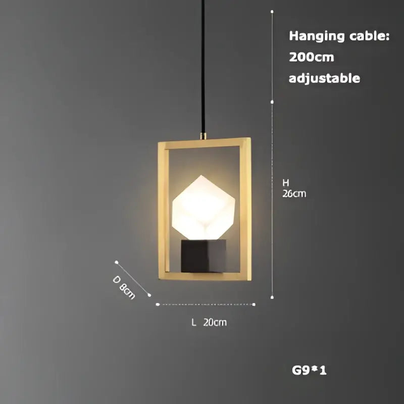 Brass Crystal LED Chandelier Polished Steel