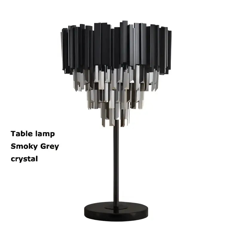 Gold Crystal Marble Floor Lamp