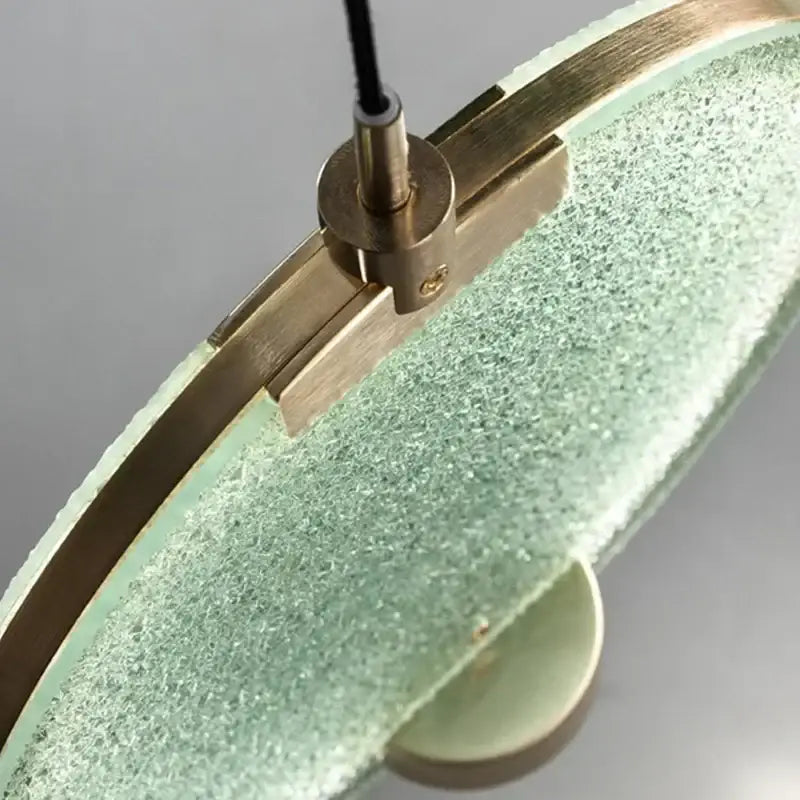 Art Deco Glass Pendant Light