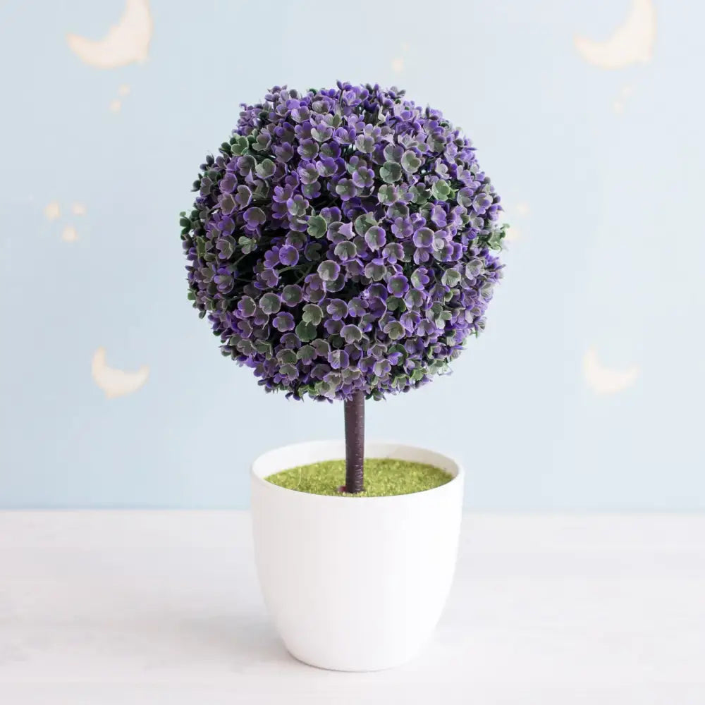 Green Pink Bonsai Tree