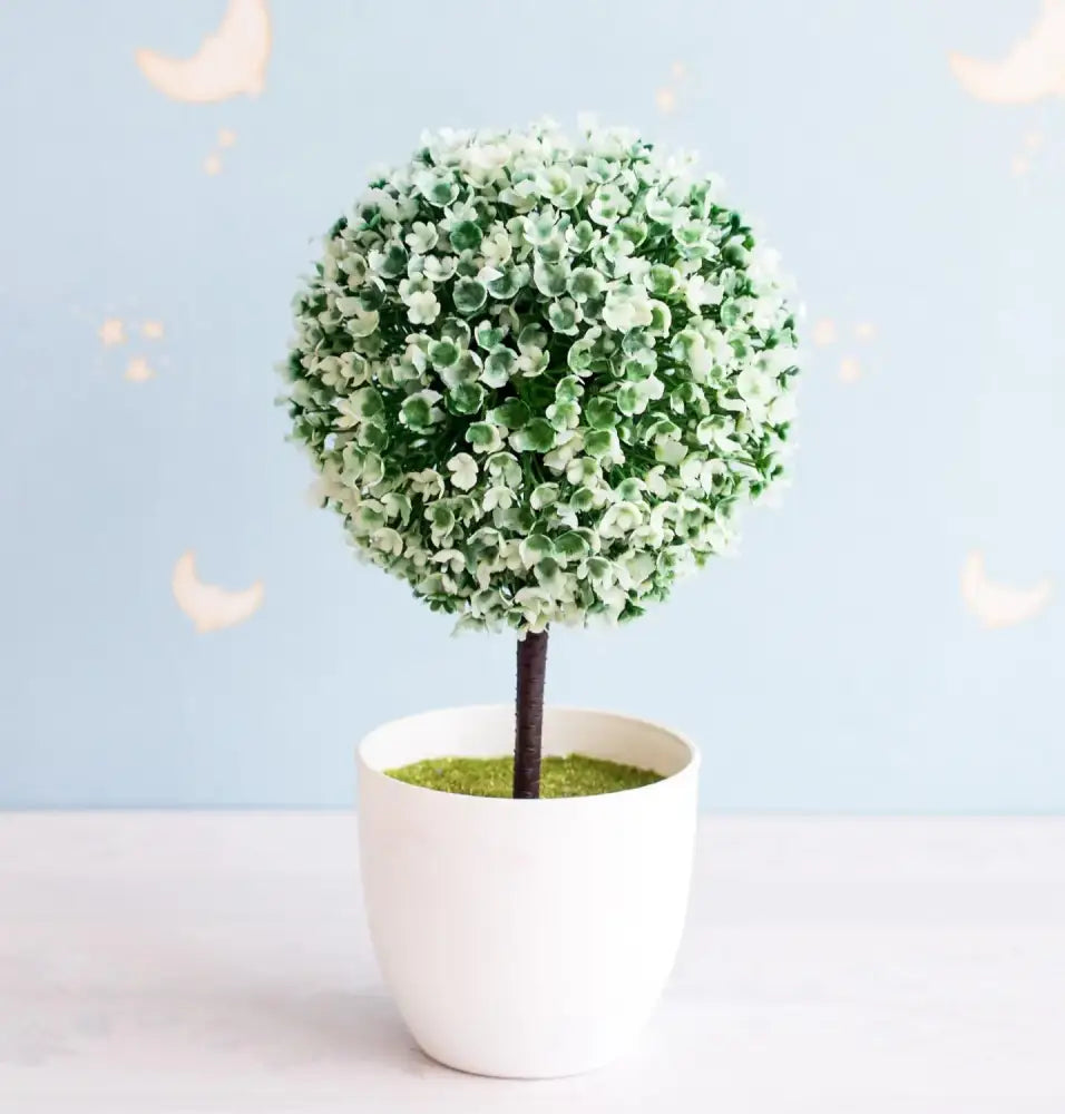 Green Pink Bonsai Tree