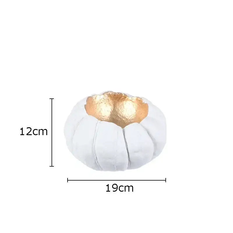 White Gold Resin Sculpture