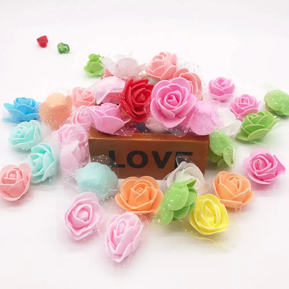 Foam Rose Floral Decor