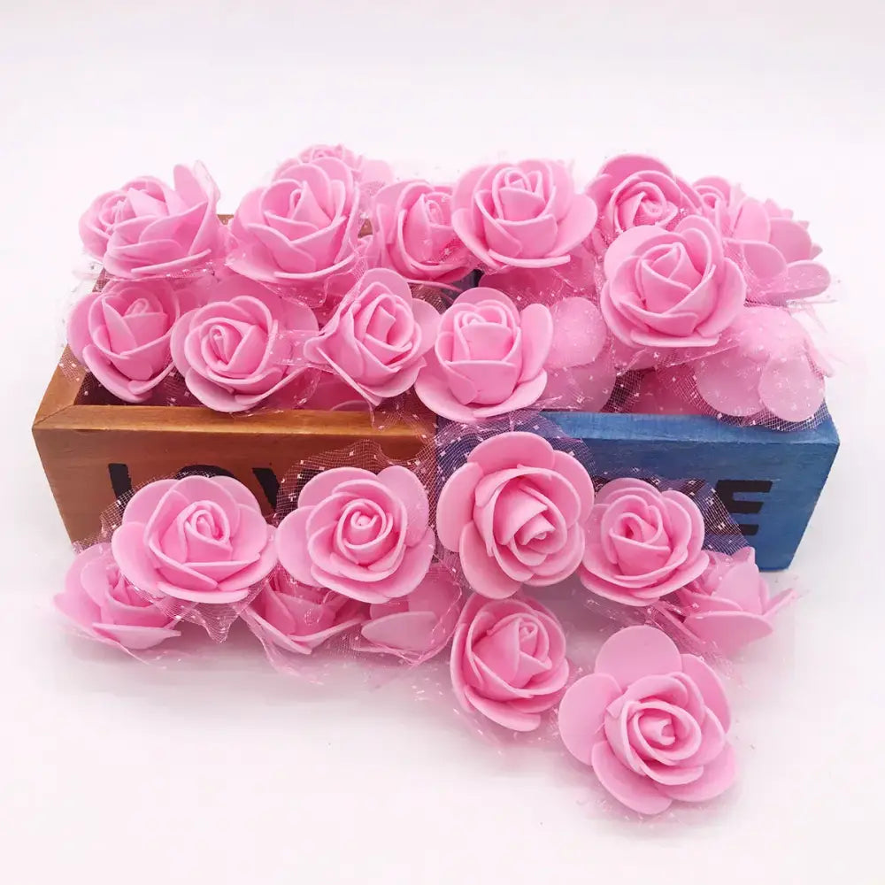 Foam Rose Floral Decor