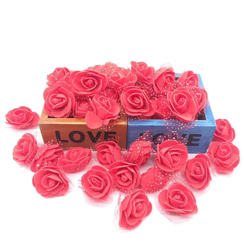Foam Rose Floral Decor