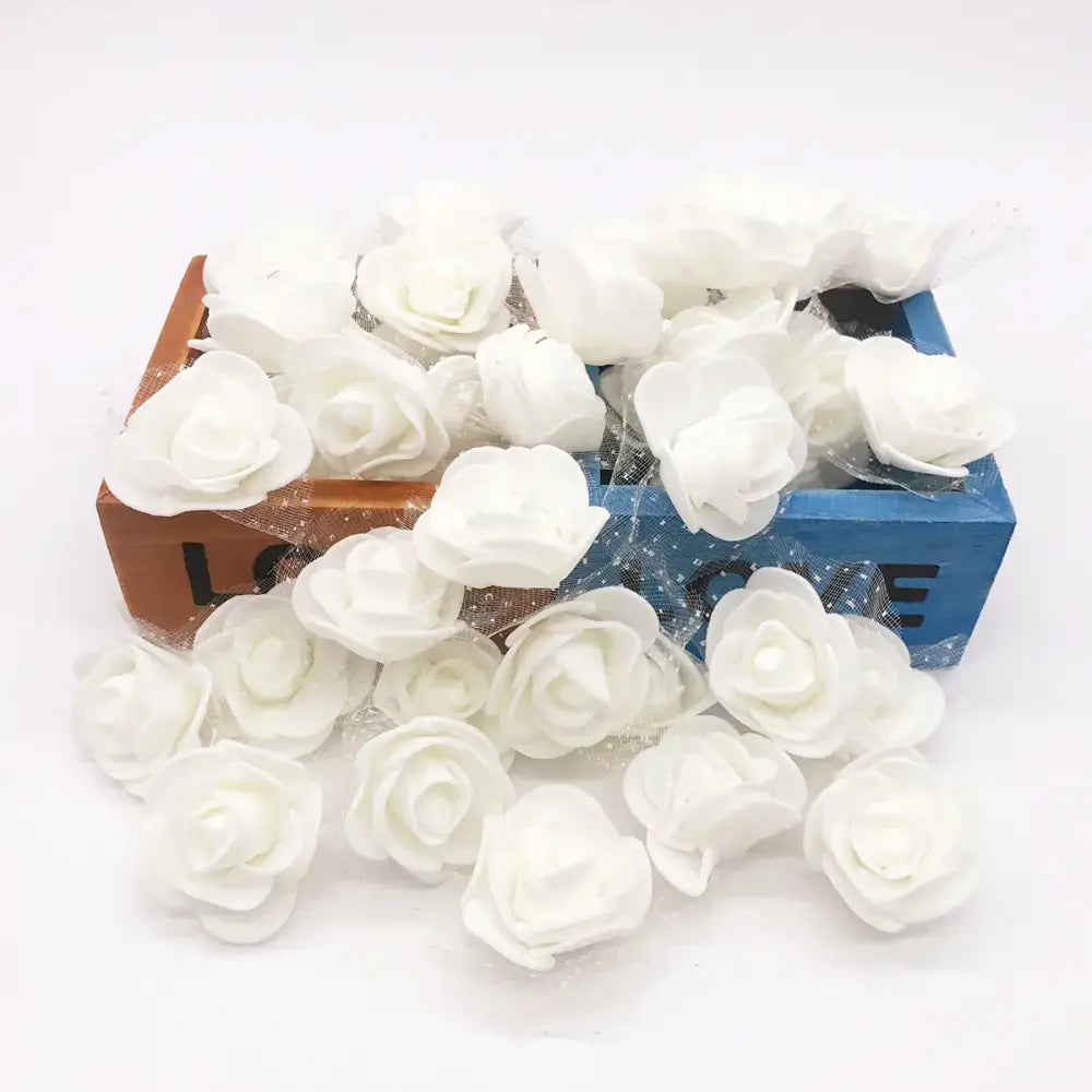 Foam Rose Floral Decor