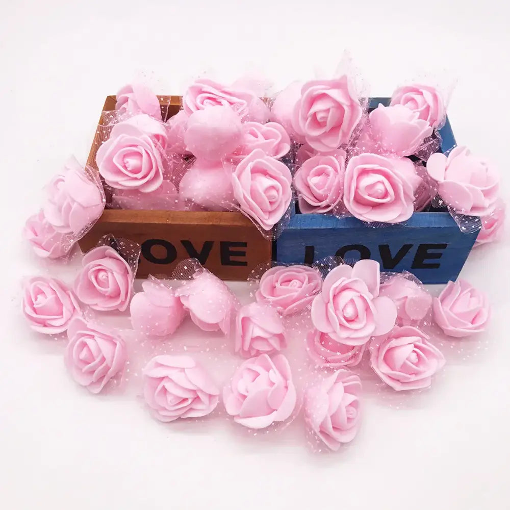 Foam Rose Floral Decor