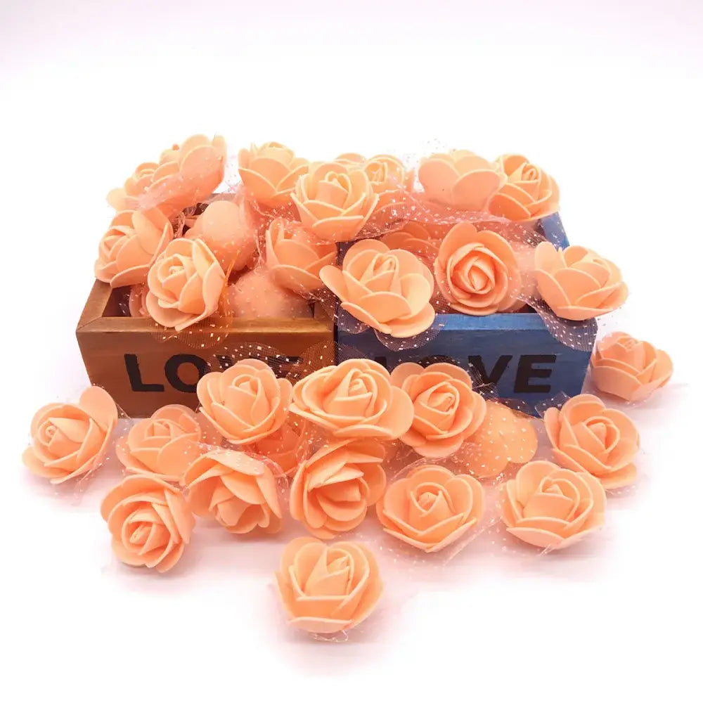 Foam Rose Floral Decor