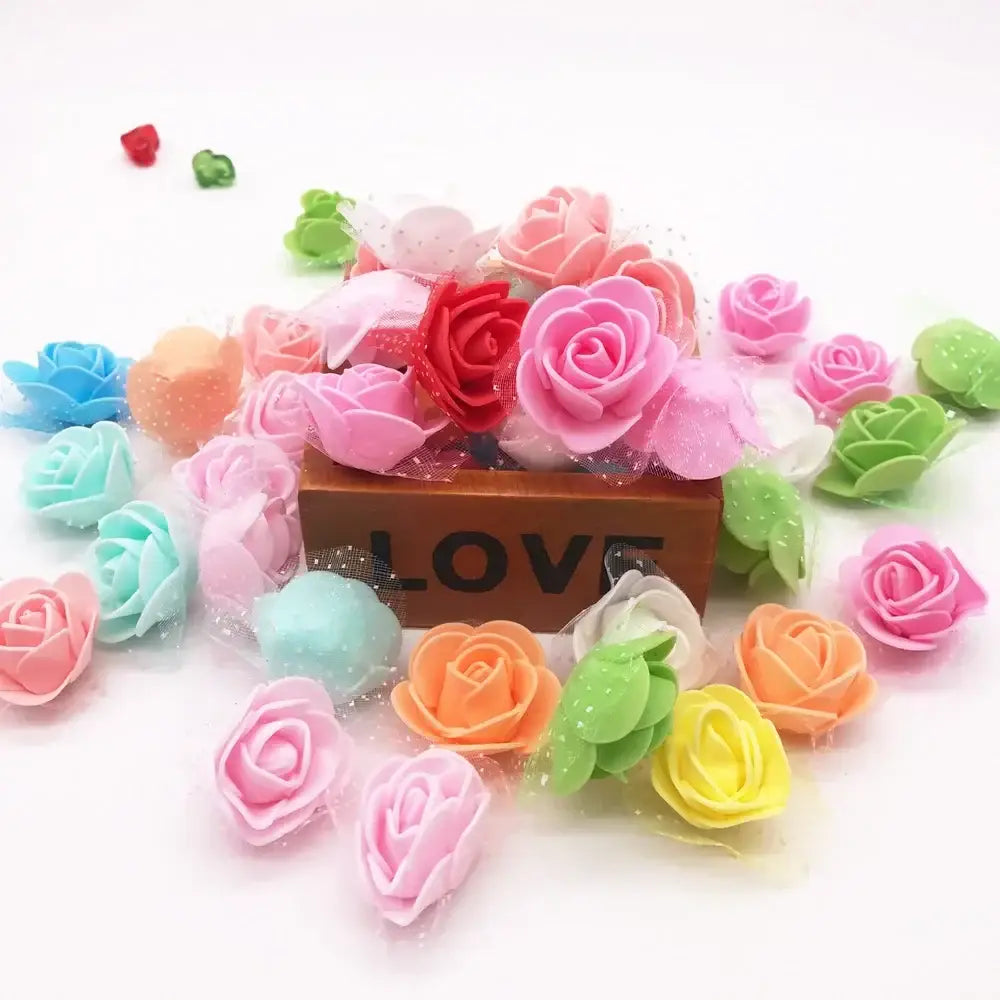 Foam Rose Floral Decor
