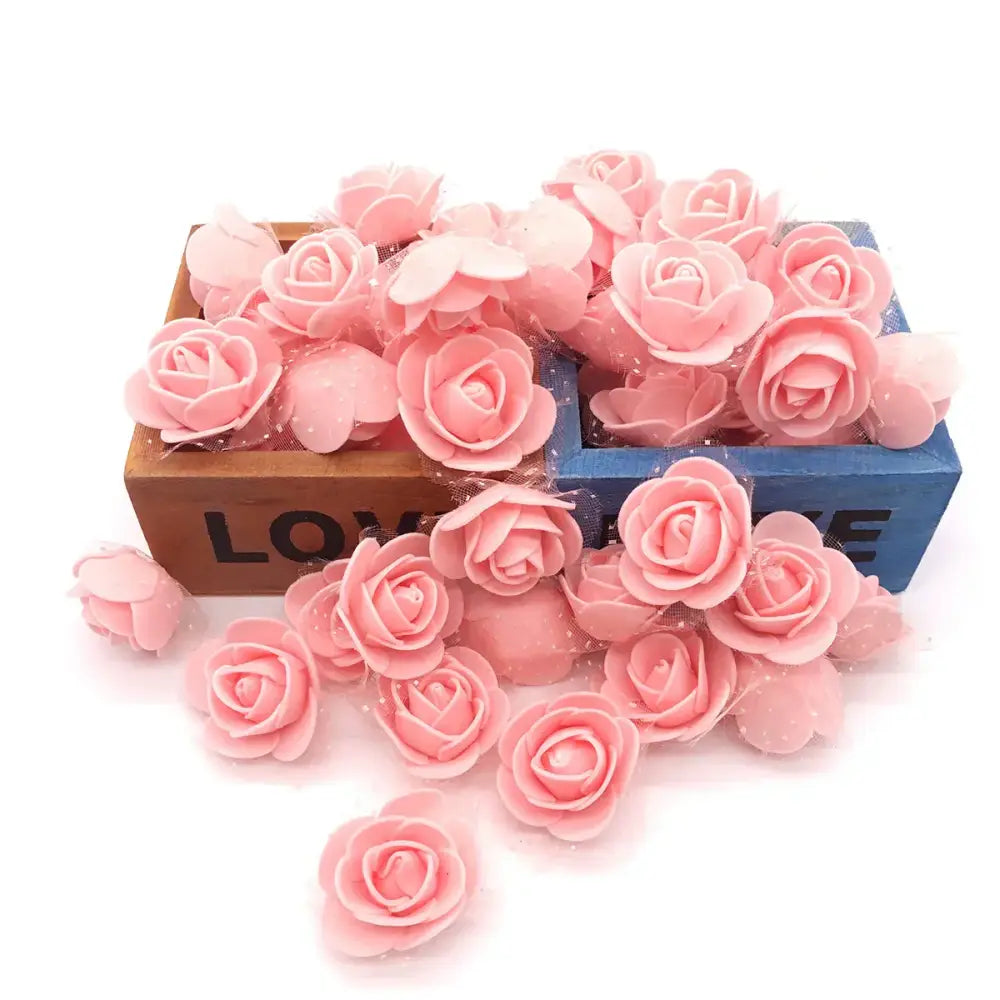 Foam Rose Floral Decor