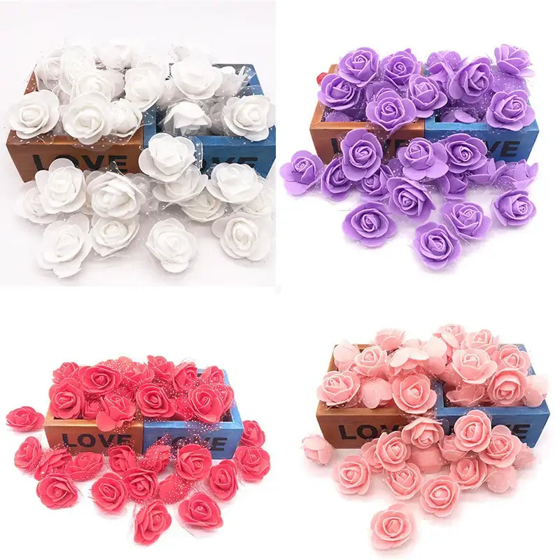 Foam Rose Floral Decor