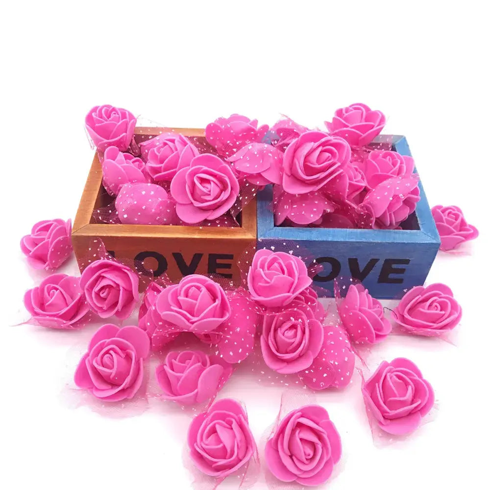 Foam Rose Floral Decor