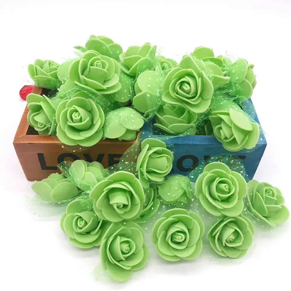 Foam Rose Floral Decor