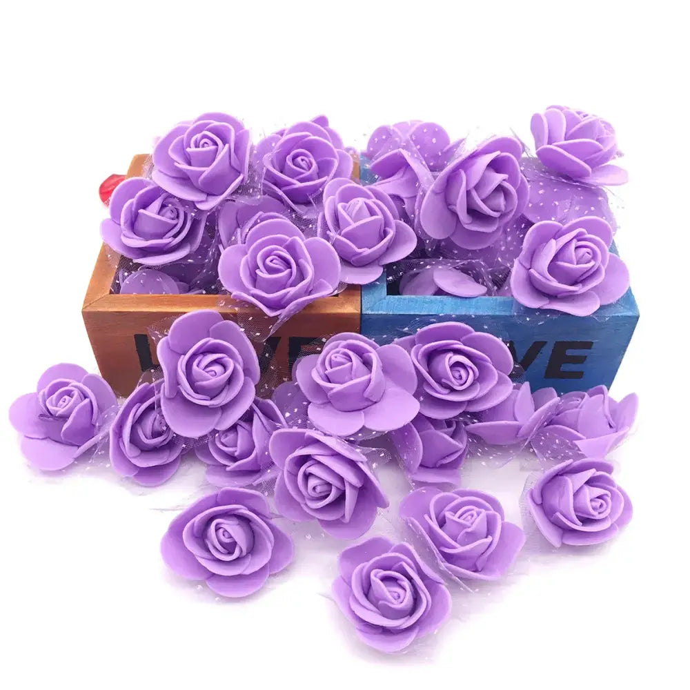 Foam Rose Floral Decor