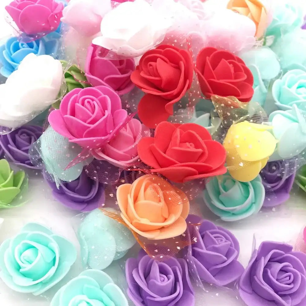 Foam Rose Floral Decor