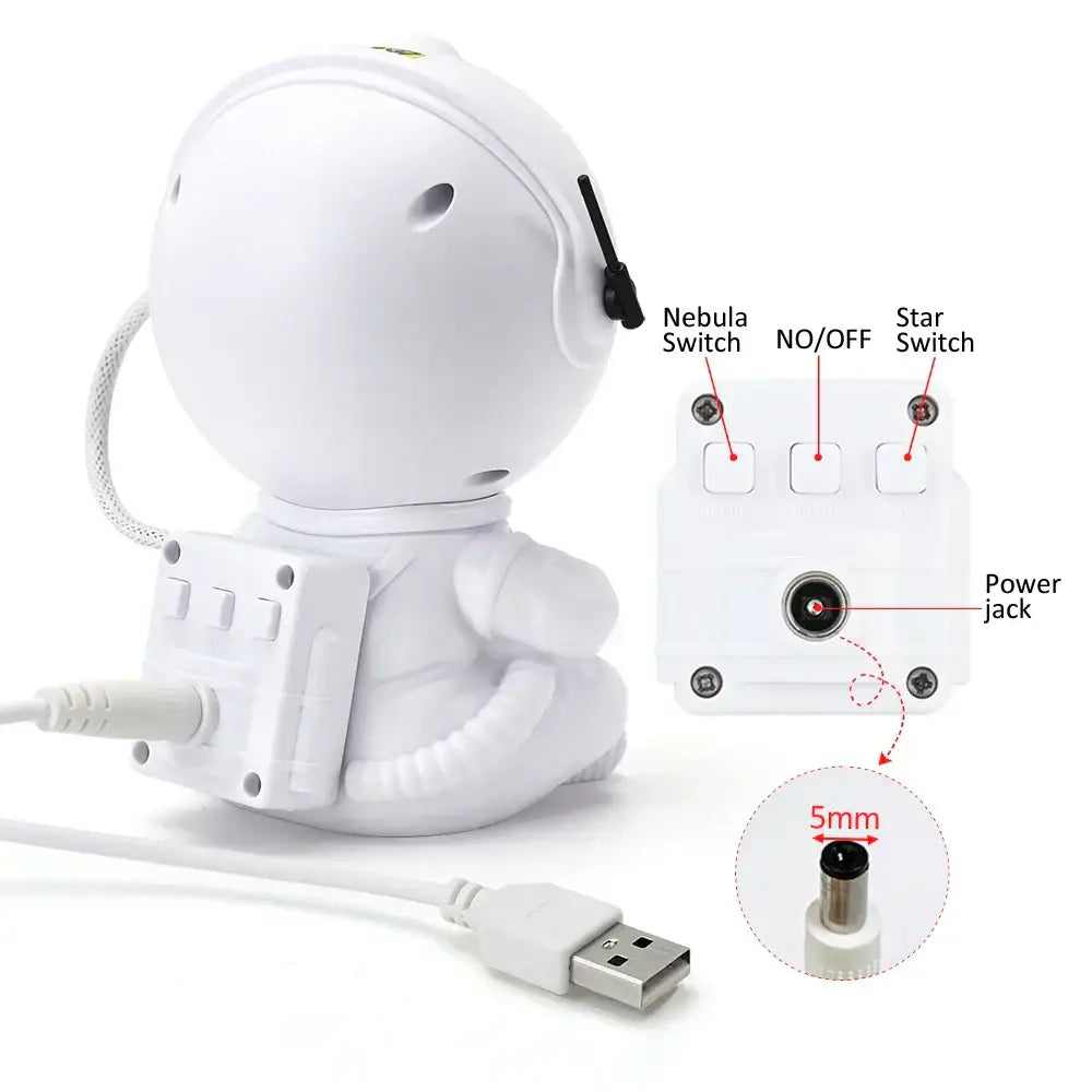 White Star Light Projector