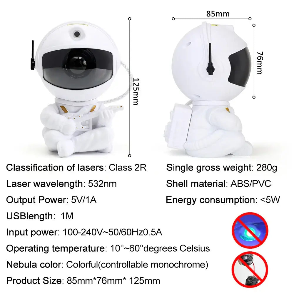 White Star Light Projector