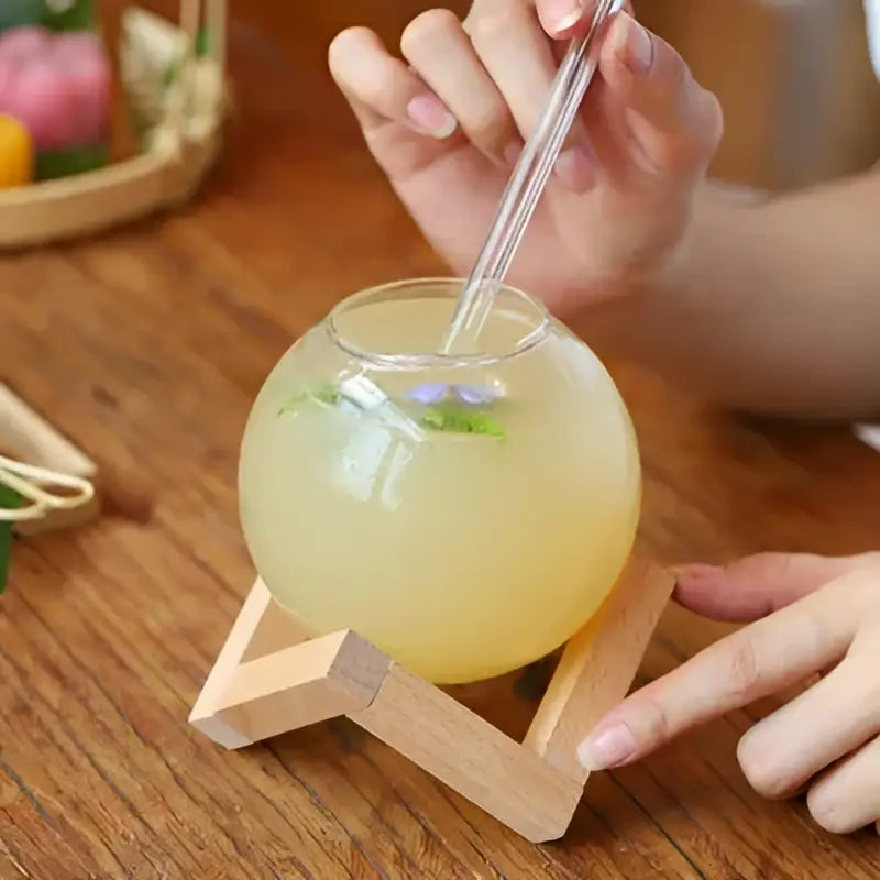 Unique Glass Cocktail Tumbler