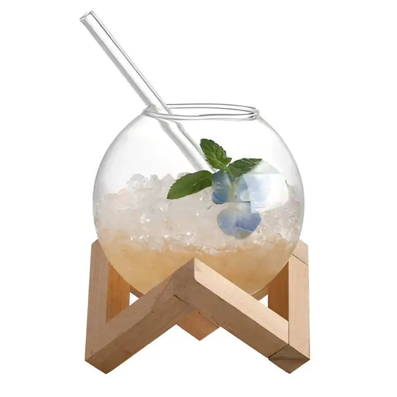 Unique Glass Cocktail Tumbler