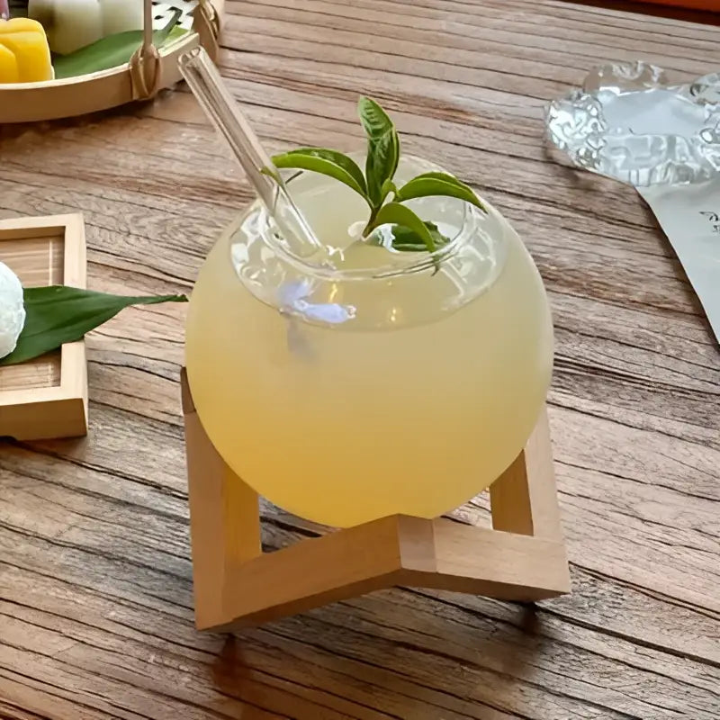 Unique Glass Cocktail Tumbler