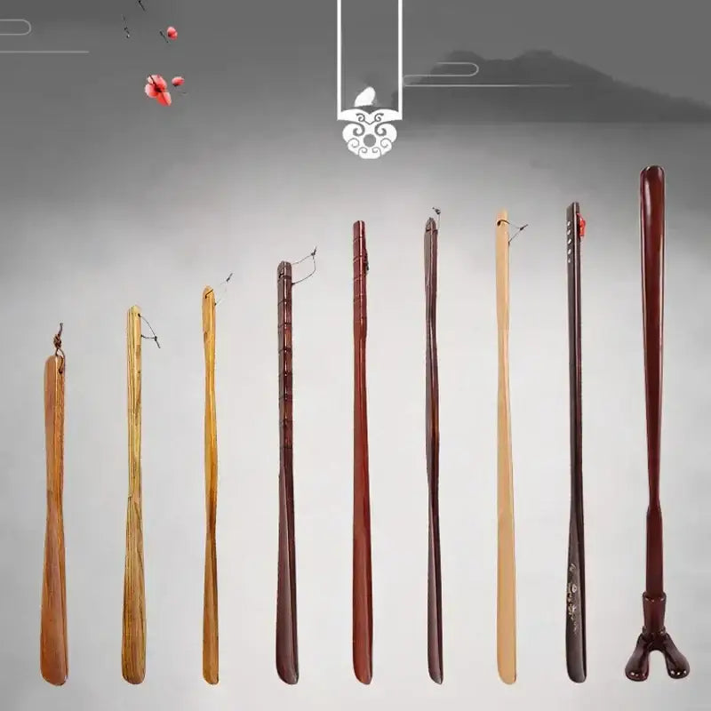 Bamboo Long Shoe Lifter