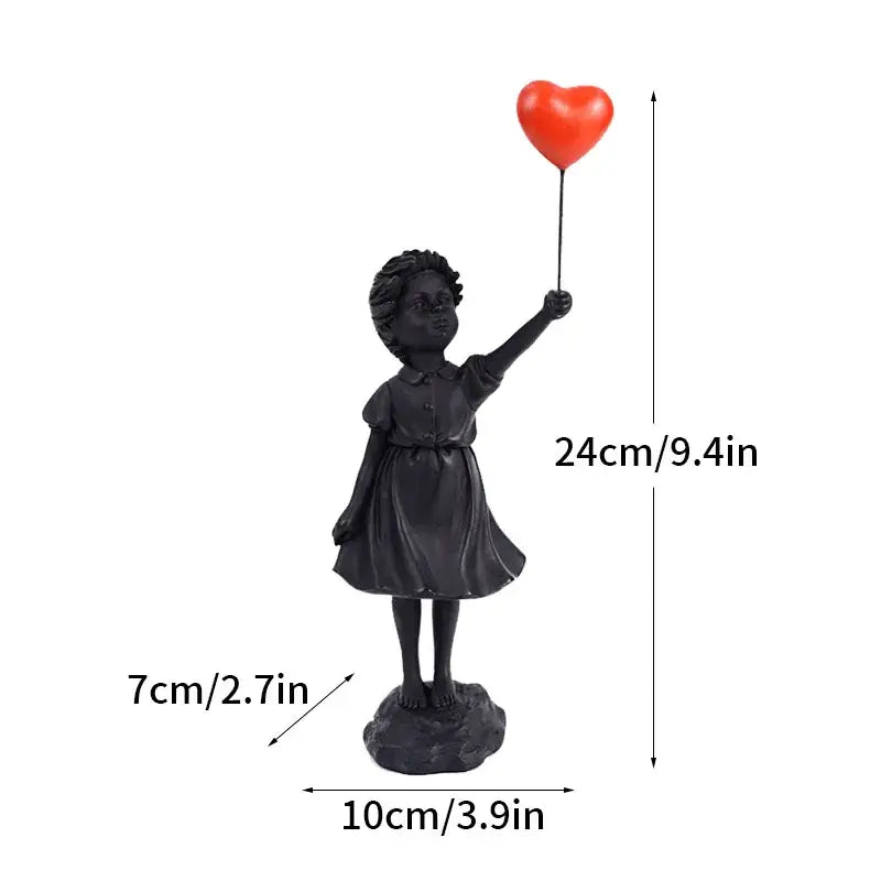 Black White Banksy Figurines