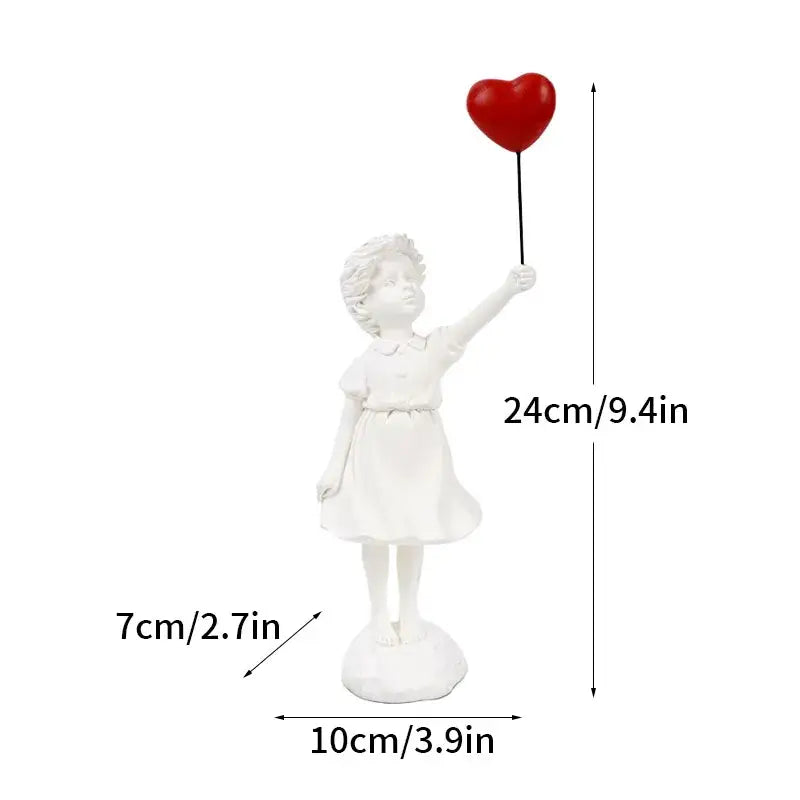 Black White Banksy Figurines