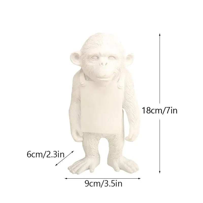 Black White Banksy Figurines