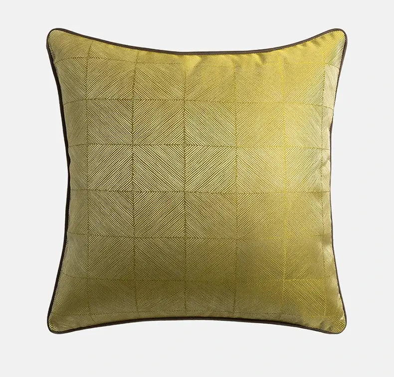 Gold Floral Cushion Covers