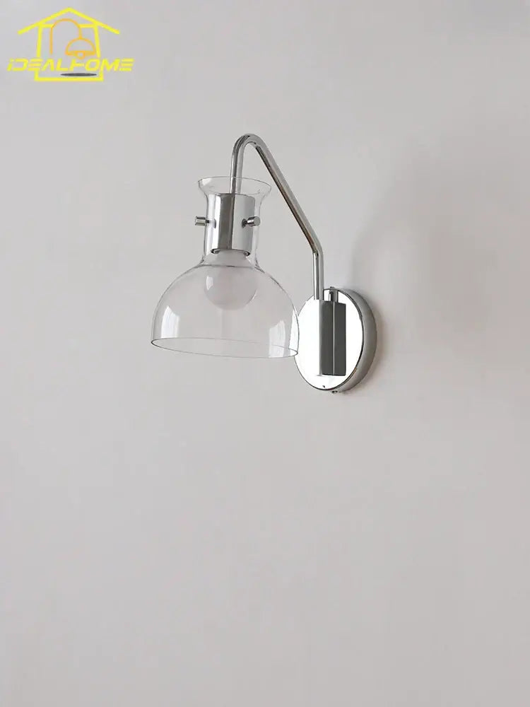 Black Metal Industrial Wall Sconce