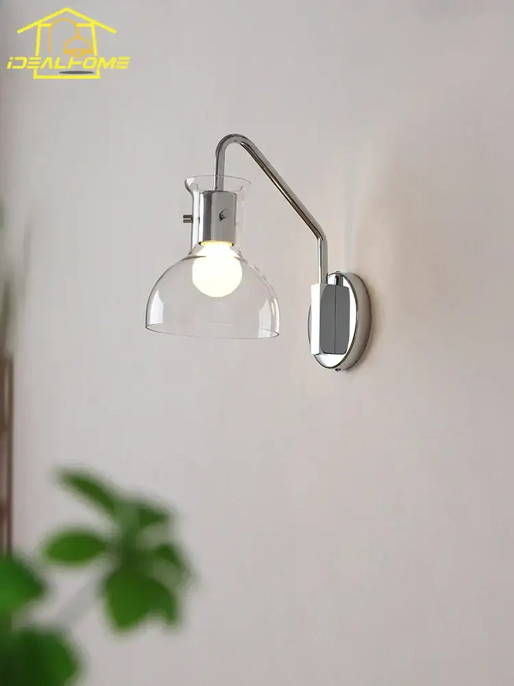 Black Metal Industrial Wall Sconce