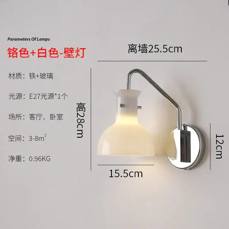 Black Metal Industrial Wall Sconce
