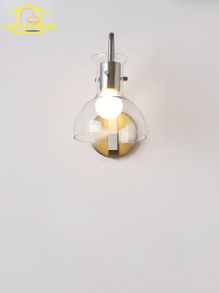 Black Metal Industrial Wall Sconce