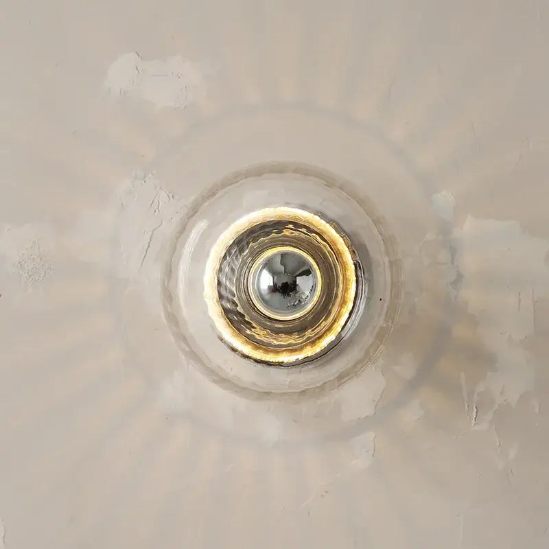 Bauhaus Glass Wall Sconce